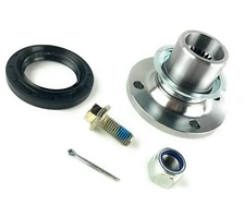 Allmakes 4x4 propshaft conversion flange kit 3 bolt-4 bolt prop doughnut removal