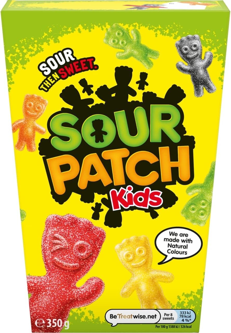 Sour Patch Niños Dulces Caja de Regalo 350g OFICIAL