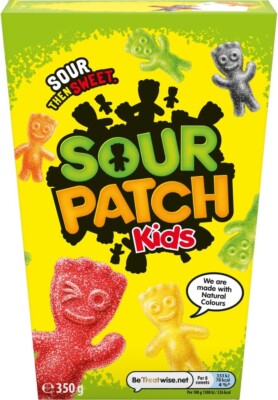 Sour Patch Kinder Süßigkeiten Geschenkkarton 350g OFFICIAL