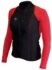 Sharkskin Performance Wear Longsleeve Rash Guard Size 00 Spearfish Snorkel Dive