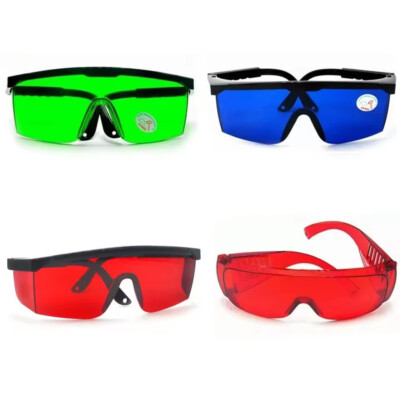 Safety Glasses for 405nm 450nm 532nm 650nm Blue Green Red Laser Module Goggles