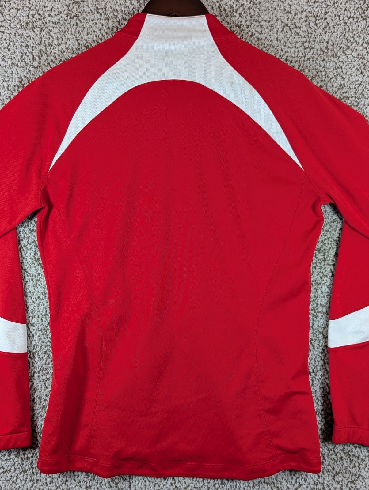 Under Armour Women's Hype Knit Track Jacket Size Medium Red Flaw thumbnail 7