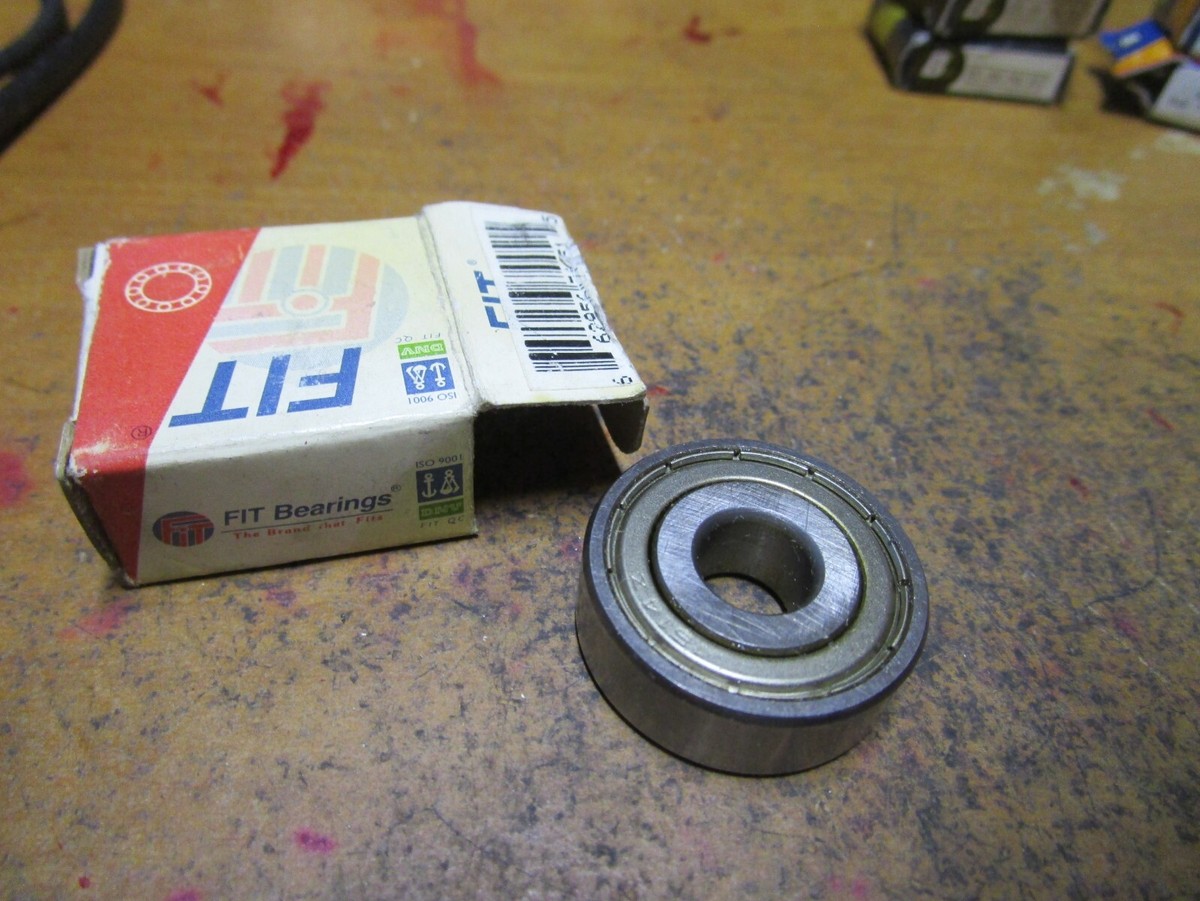 1614-ZZ Metal Shielded Ball Bearing - 3/8" X 1-1/8" X 3/8" Size