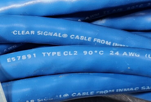Inmac E57891 Clear Signal Cable Type CL2    25 feet                      loc5E28 - Afbeelding 2 van 6