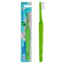 TEPE Implant Orthodontic Soft Toothbrush – Cleaning Implants & Fixed Braces 1Pk