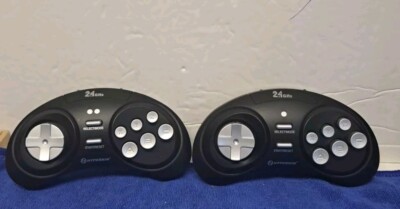 (2) Hyperkin Retron 3 Wireless Controller 2.4 GHz Controllers