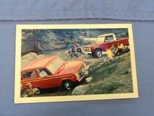 Nos 1971 Ford Bronco Post Card Postcard 71 Rugged Adventuresome Four Wheeler Nos 1971 Ford Bronco Post Card Postcard 71 Rugged Adventuresome Four Wheeler