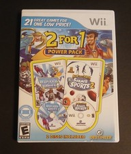 2 for 1 Power Pack Winter Blast & Summer Sports 2, Nintendo Wii, FREE Ship