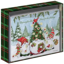 Lang Companies,  Holiday Gnomes Luxe Christmas Cards