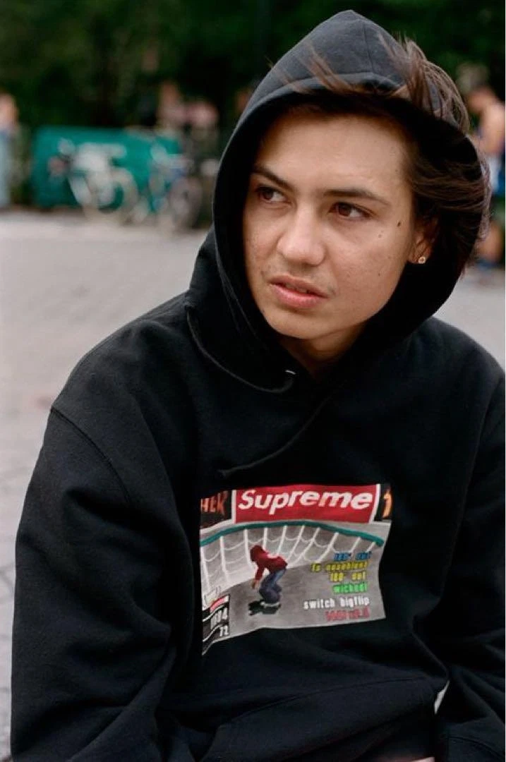 Sweat à capuche homme Supreme L/Thrasher emblématique streetwear rare occasion LTD