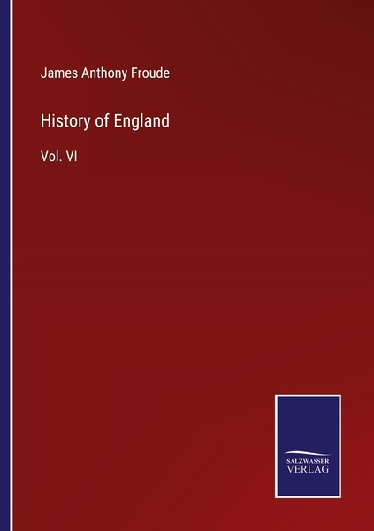 History Of England James Anthony Froude-image