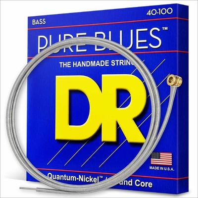 Pure Blues Bass Guitar Strings - DR Strings PB-40 Replacement Set