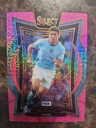 2024-25 Panini Select Fifa - Terrace Rodri #25 Pink Mojo Prizm /299