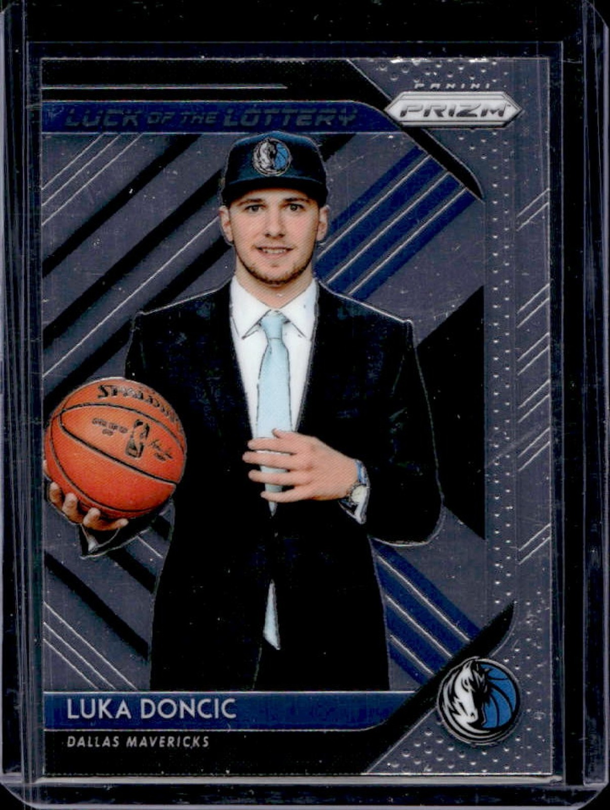 2018-19 Prizm Luka Doncic Luck of the Lottery Rookie RC #3 Mavericks