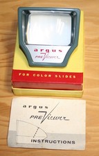 Vintage 1960's Argus Pre Viewer for color slides made in Ann Arbor Michigan
