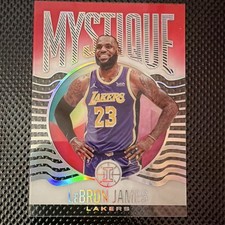 Panini Illusions Mystique LeBron James #10 Lakers Insert Basketball Card 2020-21