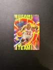 1995-96 Topps Stadium Club Beam Team Michael Jordan Holo Foil SSP Die Cut Clean