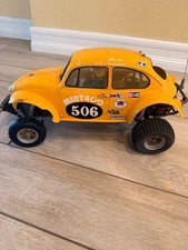 Vintage Tamiya Sand Scorcher VW Bug RC Car 1/10 Scale-Untested-For parts
