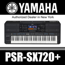 Yamaha PSR-SX720 61-Key Arranger Workstation Keyboard PSR-SX720 PLUS 