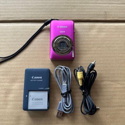 CANON IXY 210F PowerShot ELPH 100 IXUS 115 HS Pink 12.1MP Digital Camera [Exc]