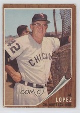 1962 Topps Al Lopez #286 HOF 0i7l