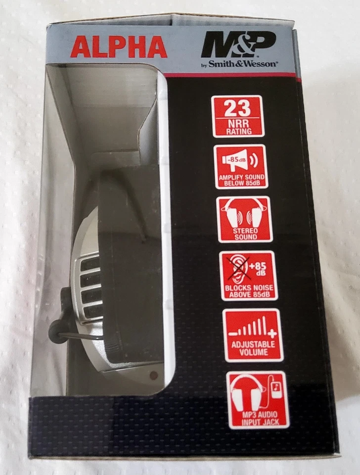 Smith & Wesson M & P Alpha Electronic Hearing Protection - NEW! - Image 3 of 4