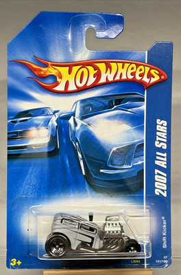 2007 Hot Wheels All Stars Series Shift Kicker #141 Flat Grey Black SK5/5SP