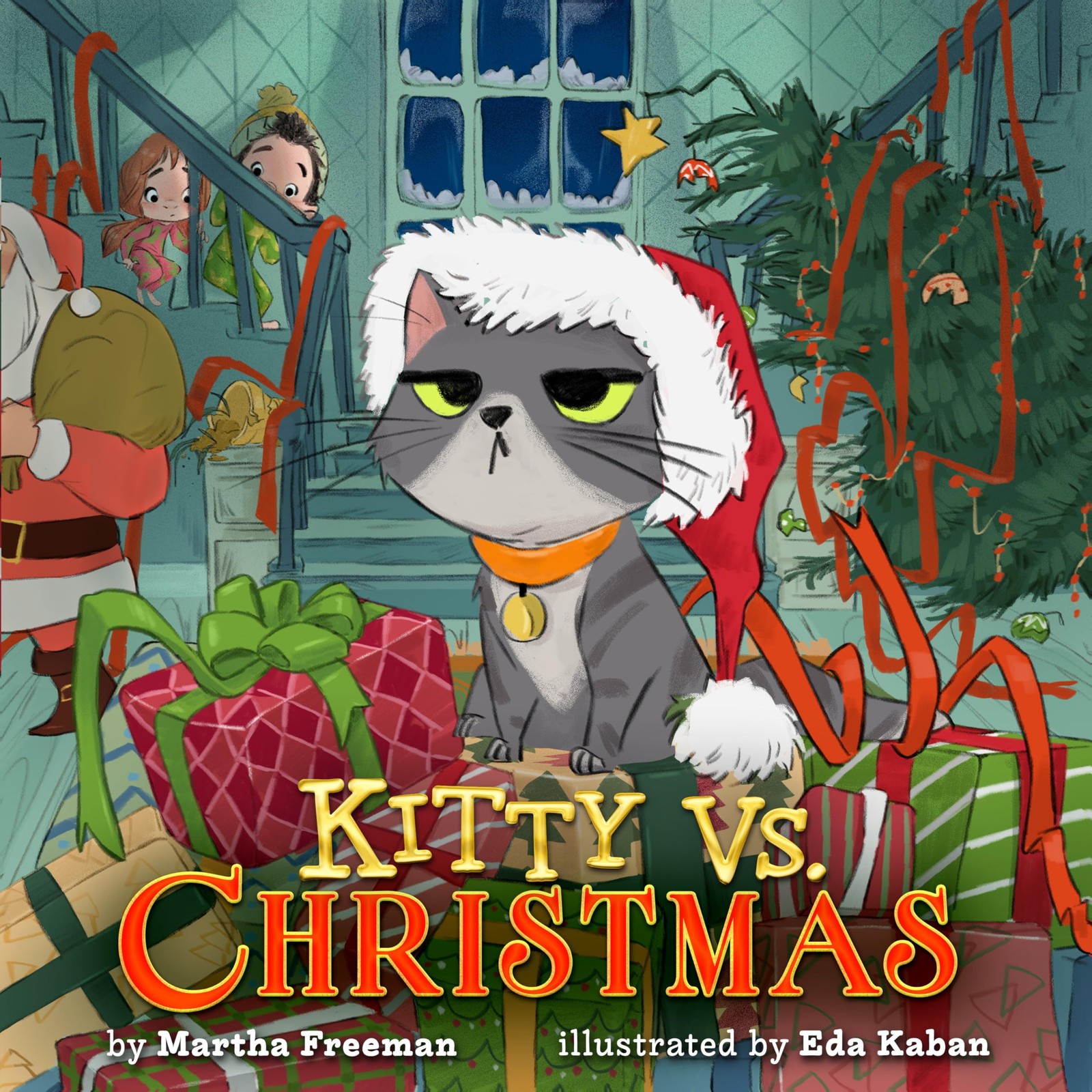 Kitty vs. Christmas by Martha Freeman, Eda Kaban - 9781368119221 - Image 5