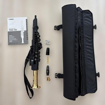 YAMAHA YDS-150 Digital Saxophon Wind Synth Sopransax mit Koffer & neuem...