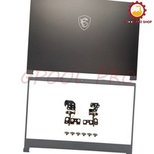 Back Cover Top Case/Bezel/Hinge For MSI Thin 15 MS-16R8 MS-16RK