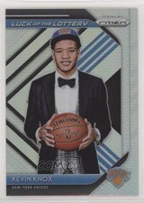 2018-19 Panini Prizm Luck of the Lottery Silver Prizm Kevin Knox #9 0o1