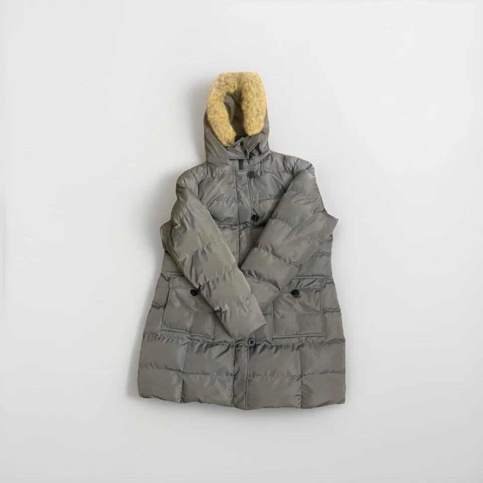 Elora Size 2XL Women’s Fur Trimmed Removable Hood Puffer Jacket Coat - Image 2 of 4