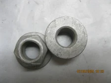 2 Genuine GM OEM 11516383 Drive Belt Idler Nuts, Rear, Front (2 pack)