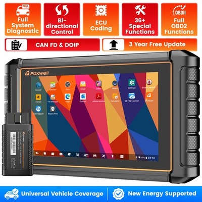 FOXWELL NT909 Bidirectional All System Diagnostic Scanner ECU Coding Oil