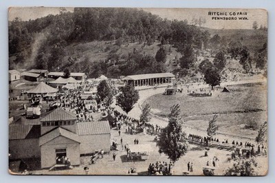 J87/ Pennsboro West Virginia Postcard c10 Ritchie County Fairgrounds
