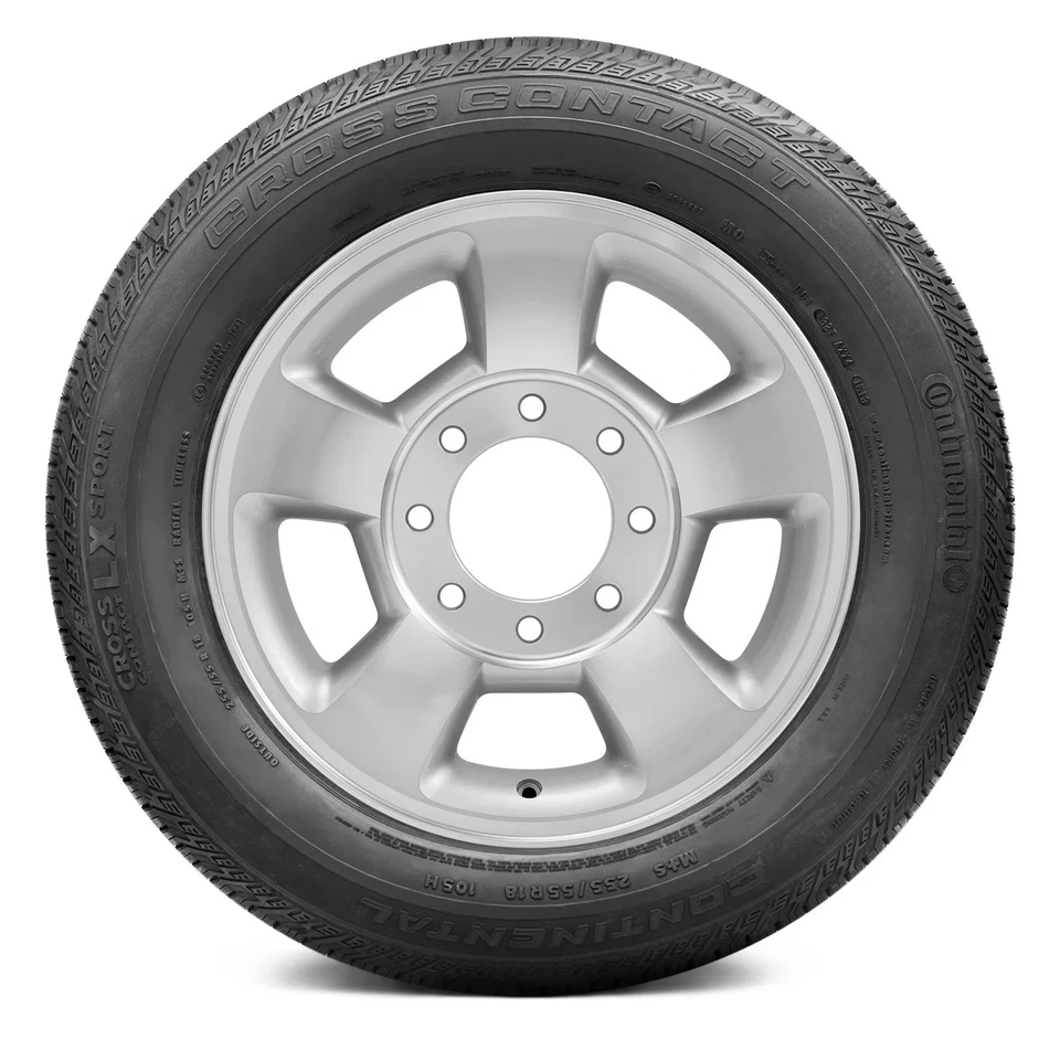 Continental Set of 4 Tires 235/55R19 H CONTICROSSCONTACT LX SPORT Fuel Efficient Foto 2 de 4