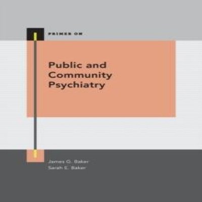 Public and Community Psychiatry Oxford University Press Paperback