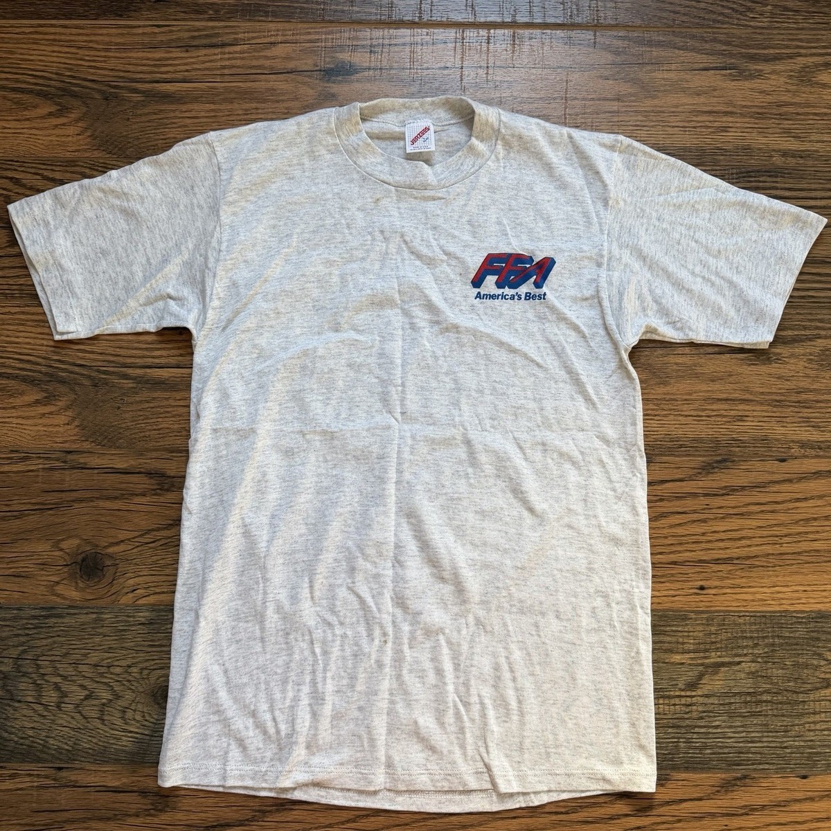 Vintage 90s FFA America's Best Jerzees T-Shirt XL Single Stitch