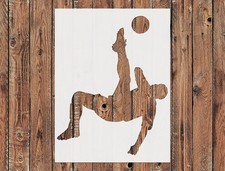 Reusable Soccer Game Team Victory Stencil Template for Wall Art  DIY Crafts  