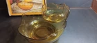 Vintage Anchor Hocking 3 Piece Cip & Dip Set. Super Retro!