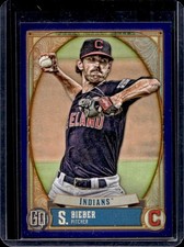 2021 Topps Gypsy Queen Shane Bieber Indigo #/250 Indians