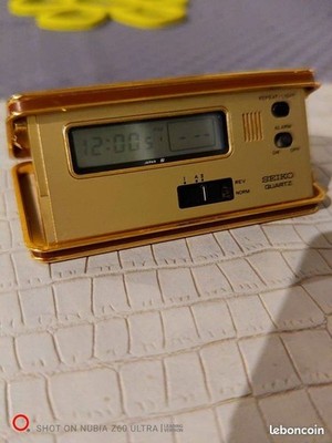 seiko dual time radio reisewecker und alarm