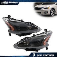 For 2013-2015 Nissan Altima Sedan Headlights 4dr Leftright Pair Headlamps