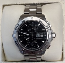 TAG Heuer Aquaracer Men's Black Watch - CAP2110 Toyota Dealer Award Watch
