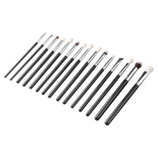 Uimoso 15PCS Makeup Brush Set for Foundation Blending Eyeshadow w/ Soft Bristles