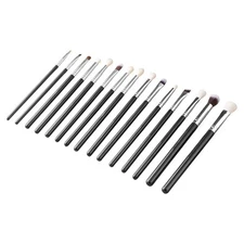 Uimoso 15PCS Makeup Brush Set for Foundation Blending Eyeshadow w/ Soft Bristles