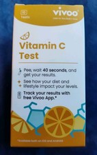Vitamin C Test Strips Track Your Vitamin C. 10 Strips Works In 40 Seconds New