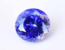 Flawless Natural Blue Ceylon Sapphire 4.70 Ct Round Cut Certified Loose Gemstone