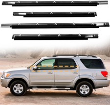 Kit de 4 piezas de moldura de cinturón de ventana para Toyota Sequoia 2001-2007 reemplazar
