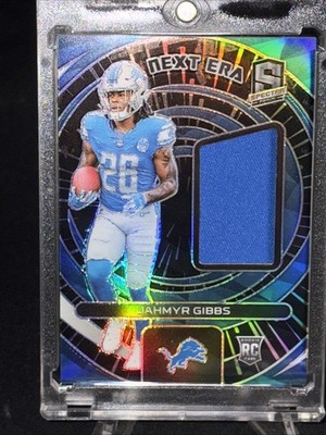 Jahmyr Gibbs Rookie Patch /75 Next Era Spectra 2023